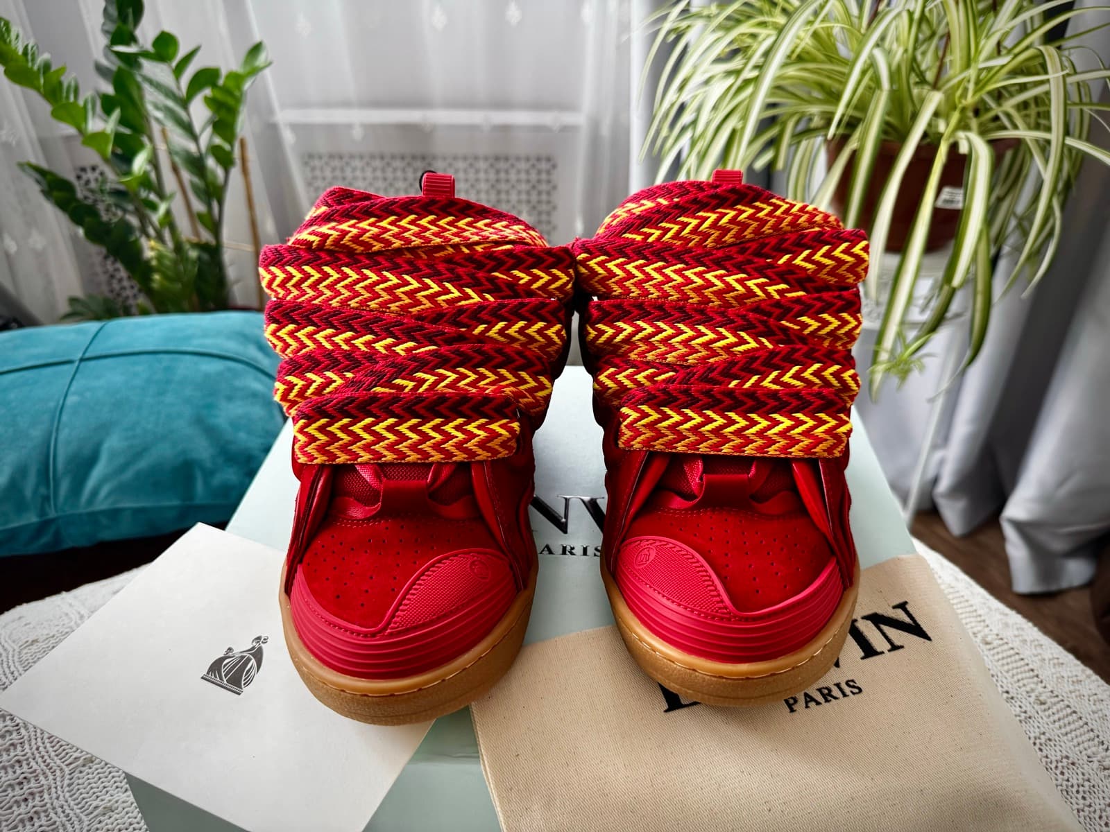 Lanvin Curb Poppy Red